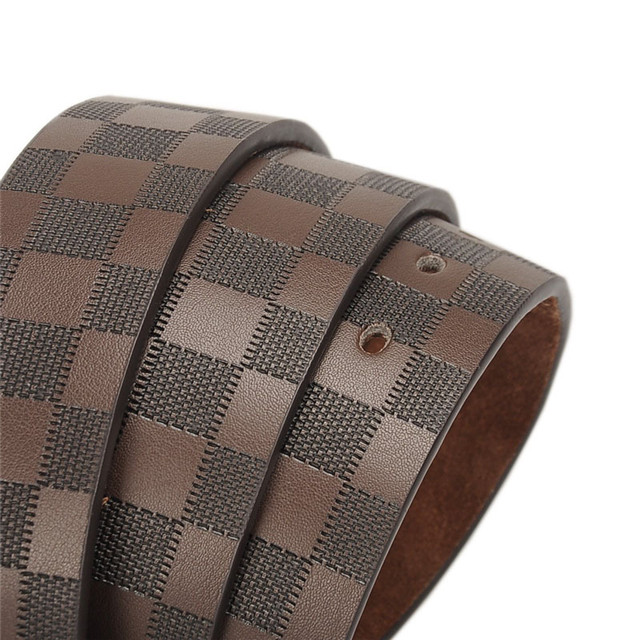 Manufacturers Wholesale Leather Belt Men's Classic Business Pin Buckle Cowhide Belt Customized Wholesale
