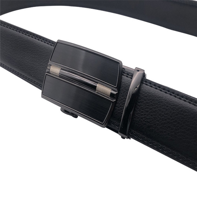 American Business Automatic Buckle Leather Gift Belt Leather Men's Belt