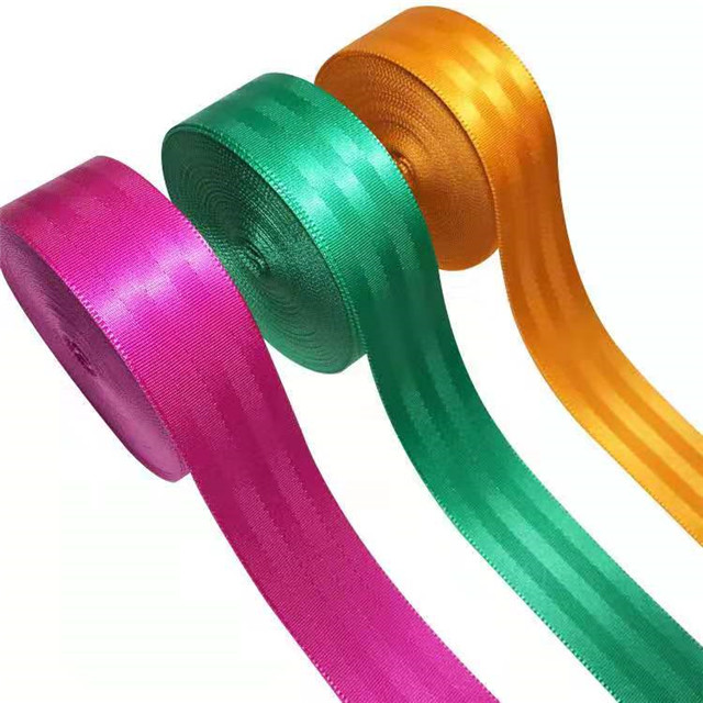  Factory Nylon Herringbone Plain Weave Tape Polyester Webbing Imitation Nylon Webbing 5MM-12CM Custom Webbing