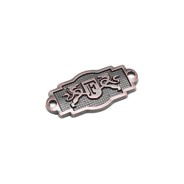 Good Quality Sewing Design Professional Metal Alloy Logo Label Tag for Bags Clothings