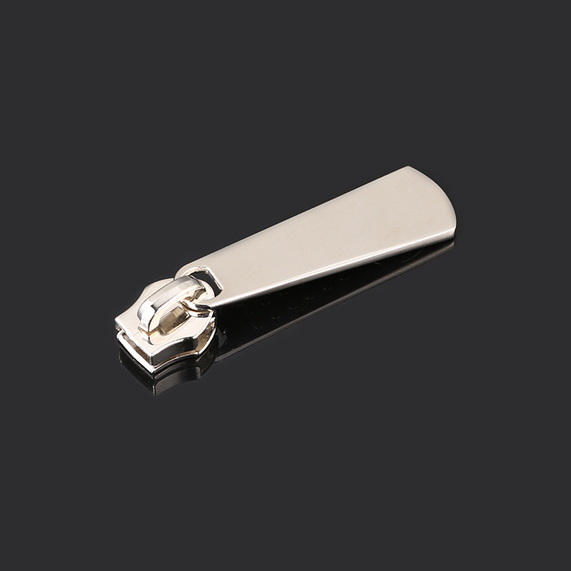 Cheap Wholesale Simple Gold Plating Metal Alloy Zipper Puller Custom
