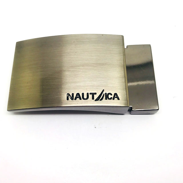 Simple Design Business Belt Buckle Metal Alloy Plate Buckle 