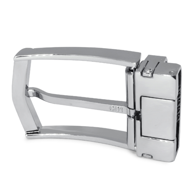 Wholesale Custom Good Quality Business Men Style Pin Belt Buckle 40mm Inner Size Leather Metal Waist Belt Buckle 