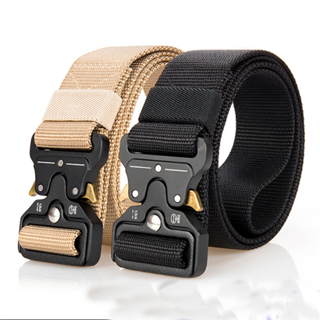 Factory Direct Army Green Nylon Belt Strap Color Size Custom Webbing Belt 
