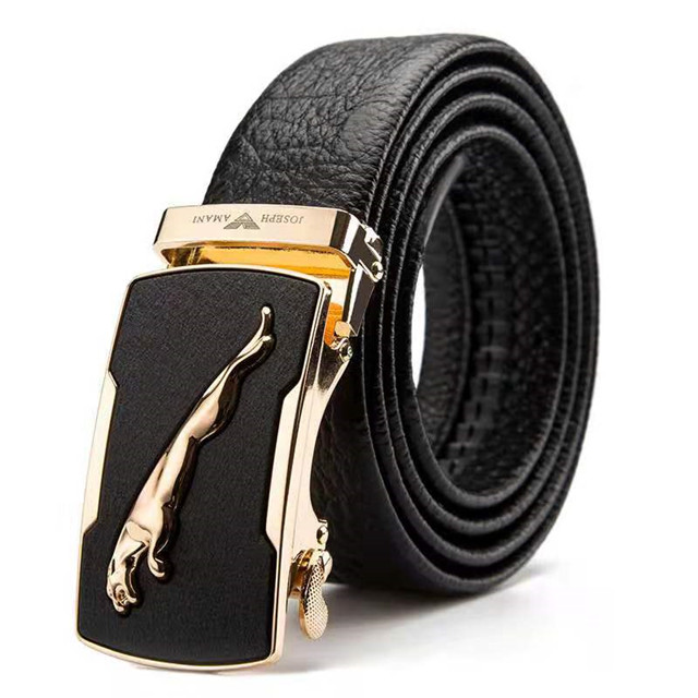 Men Belt Cow Genuine Leather Luxury Strap Male Belts for Men New Fashion Classic Vintage Pin Buckle Dropshipping 