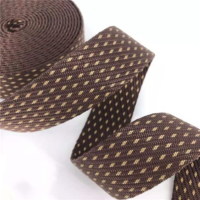 38mm Wide Thickened Jacquard Imitation Nylon Webbing Tactical Outdoor Canvas Pants Belt Clothing Luggage Decoration Accessories