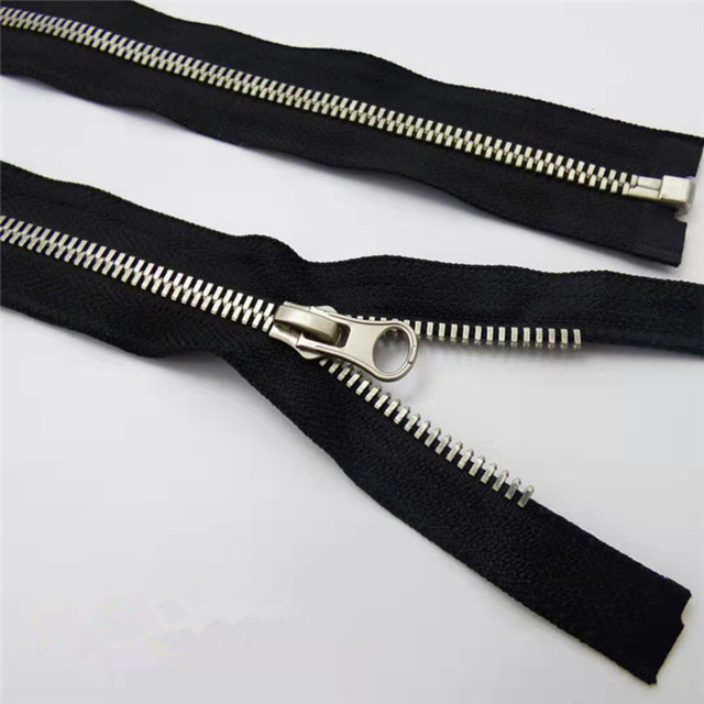 Wholesale Garment Accessories Manufacturer Fashion Open End Custom Factory Metal Pvc Waterproof Zipper Nylon Zipper 