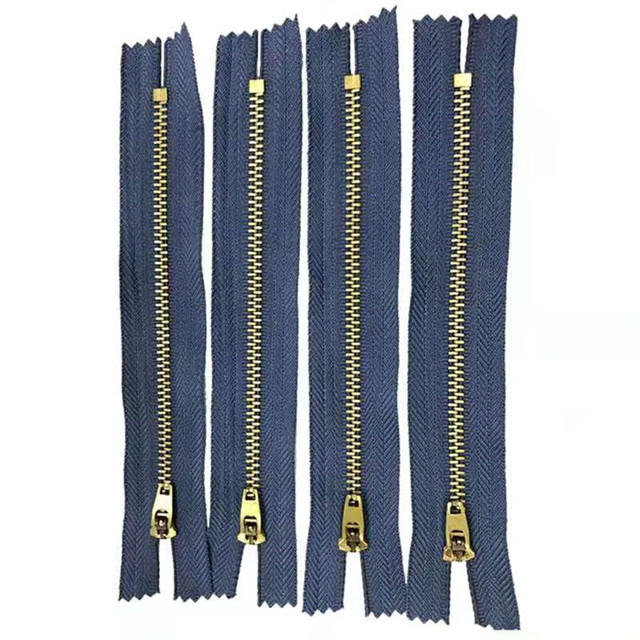 Custom Design Metal Brass Zipper Waterproof Invisible Nylon Transparent Slider for Coats